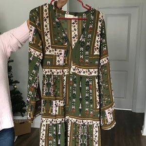 Green Maxi Dress Altar'd State